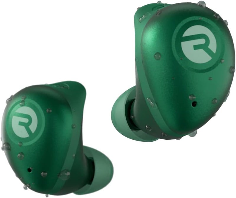 Raycon Fitness Bluetooth True Wireless Earbuds with Built in Mic 56 Hours of Battery, IPX7 Waterproof, Active Noise Cancellation, Awareness Mode, and Bluetooth 5.3 (Green) - Image 2